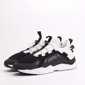 Cropp Reflective Techwear Sneakers – Black & White Contrast