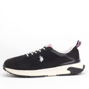 U.S. Polo Assn American Sport Pro Retro Sneakers in Black/White