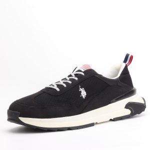 U.S. Polo Assn American Sport Pro Retro Sneakers in Black/White